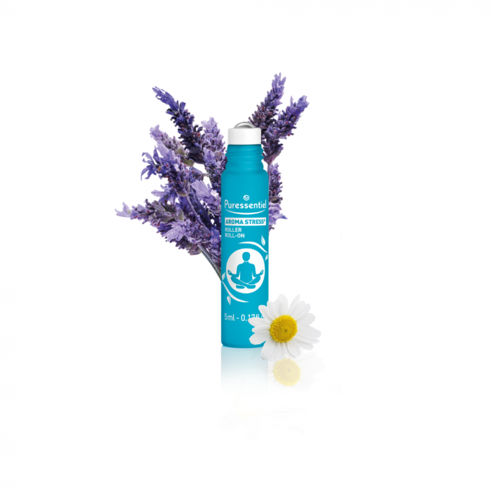 Aroma Stress Roll-on antistres cu 12 uleiuri esentiale, 5 ml, Puressentiel [2]