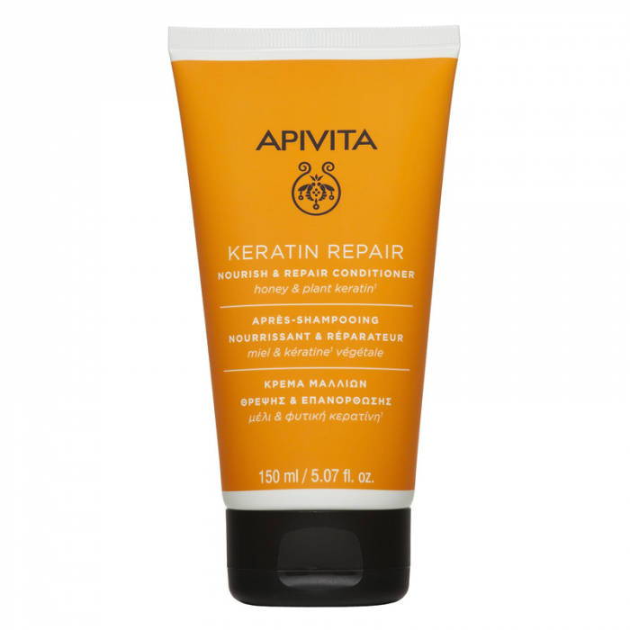 Balsam reparator cu keratina, 150 ml, Apivita [2]