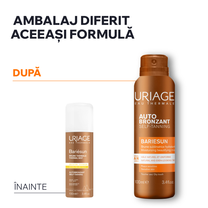 Spray autobronzant BARIESUN, 100ml, Uriage [4]
