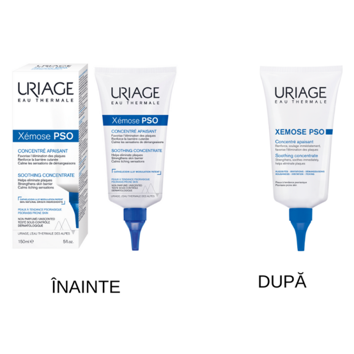 Crema calmanta pentru psoriazis Xemose C8+ PSO, 150 ml, Uriage [6]