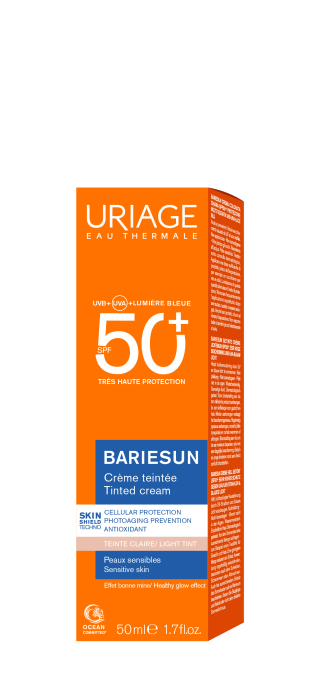 Crema colorata protectie solara BARIESUN SPF50+ nuanta FAIR, 50ml, Uriage [3]