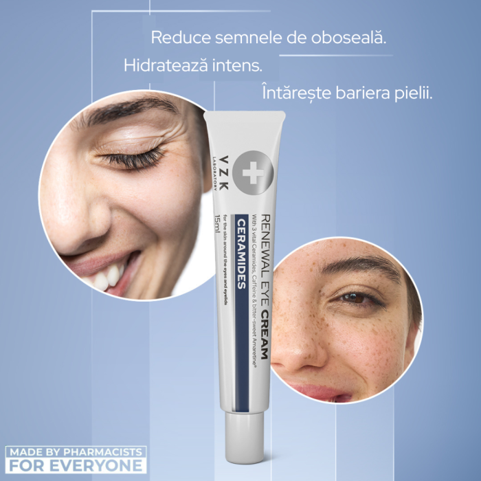 Crema contur de ochi cu ceramide, CERAMIDES, VZK, 15ML [3]