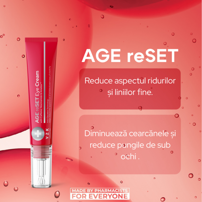 Crema contur de ochi, AGE RESET, VZK, 15 ML [2]