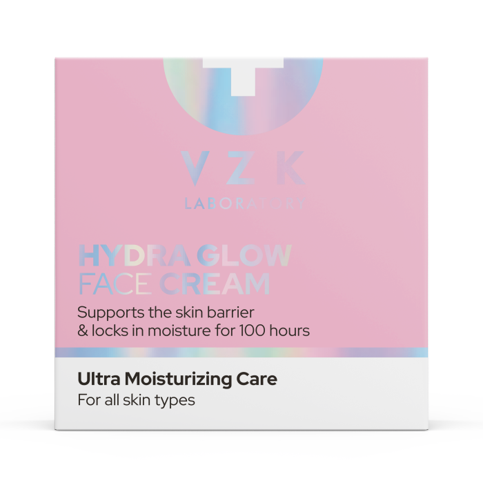 Crema hidratanta cu efect Glass Skin, HYDRA GLOW, VZK, 50 ML [4]