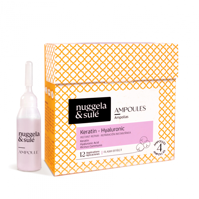 Fiole cu keratina si acid hialuronic, 4x10ml, Nuggela&Sule [4]
