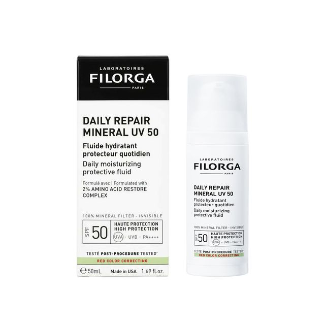 Fluid invizibil hidratant DAILY REPAIR MINERAL UV 50 , SPF 50, 50ml, FILORGA [3]