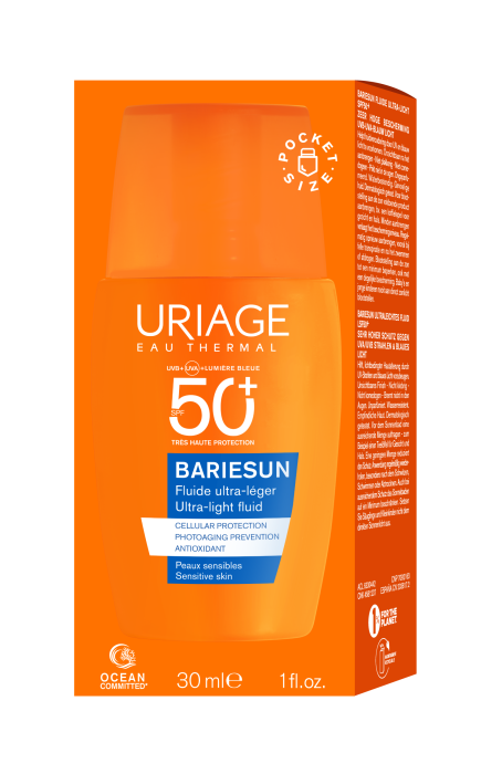Fluid lejer protectie solara BARIESUN SPF50+, 30ml, Uriage [5]