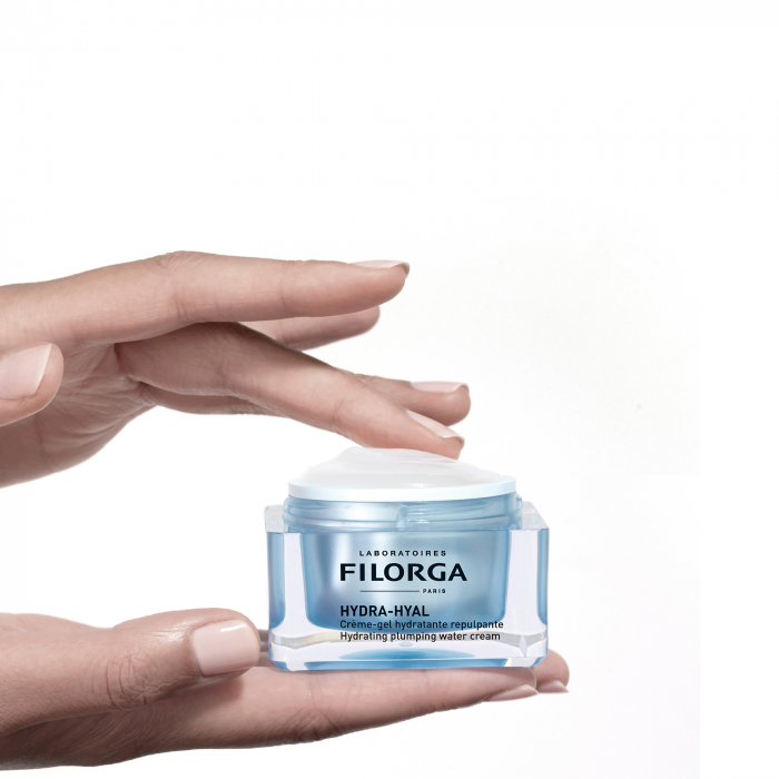 Gel-crema de fata hidratanta cu acid hialuronic HYDRA-HYAL, 50ml, FILORGA [4]