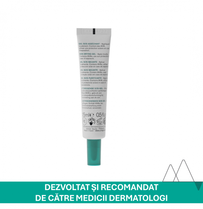 Gel SOS anti-imperfectiuni acneice Hyseac, 15 ml, Uriage [2]