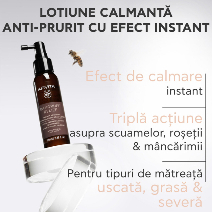 Loțiune Calmantă Anti-Matreață 100 ml, Apivita [2]