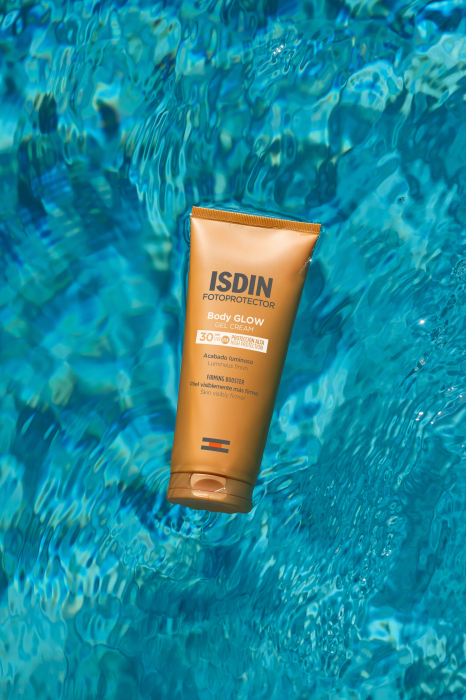 Lotiune iluminatoare cu protectie solara SPF 30 Fotoprotector Body Glow, 200 ml, Isdin [3]