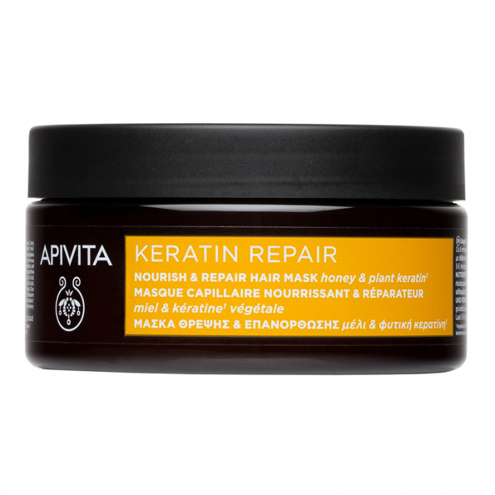 Masca reparatoare cu keratina, 200 ml, Apivita [2]