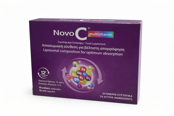 Multivitamine lipozomale NovoC Multivitamin, 30 caps, NovoC [2]