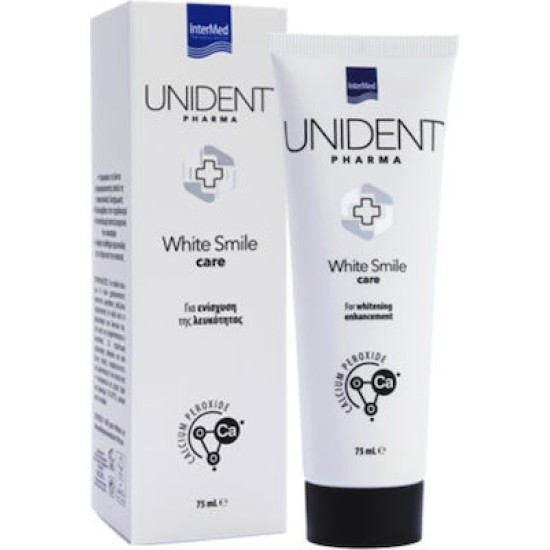 Pasta de dinti UNIDENT PHARMA White Smile Care, 75 ml, Intermed [2]