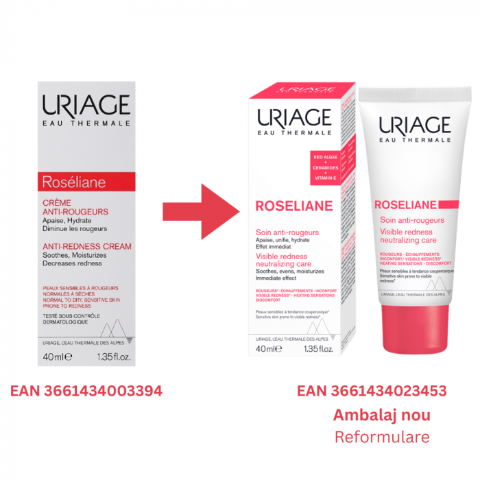 ROSELIANE Crema anti-roseata 40 ml, Uriage [5]
