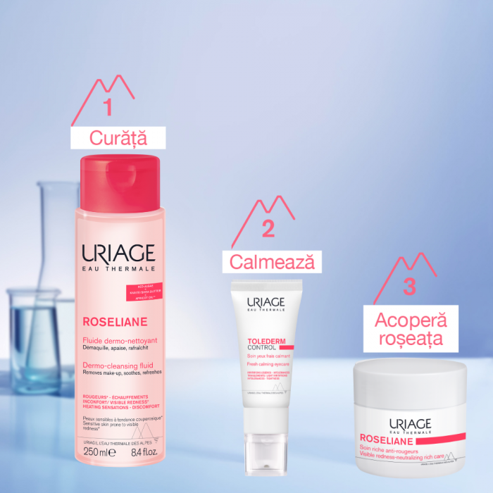 ROSELIANE Crema anti-roseata textura bogata 50 ml, Uriage [4]