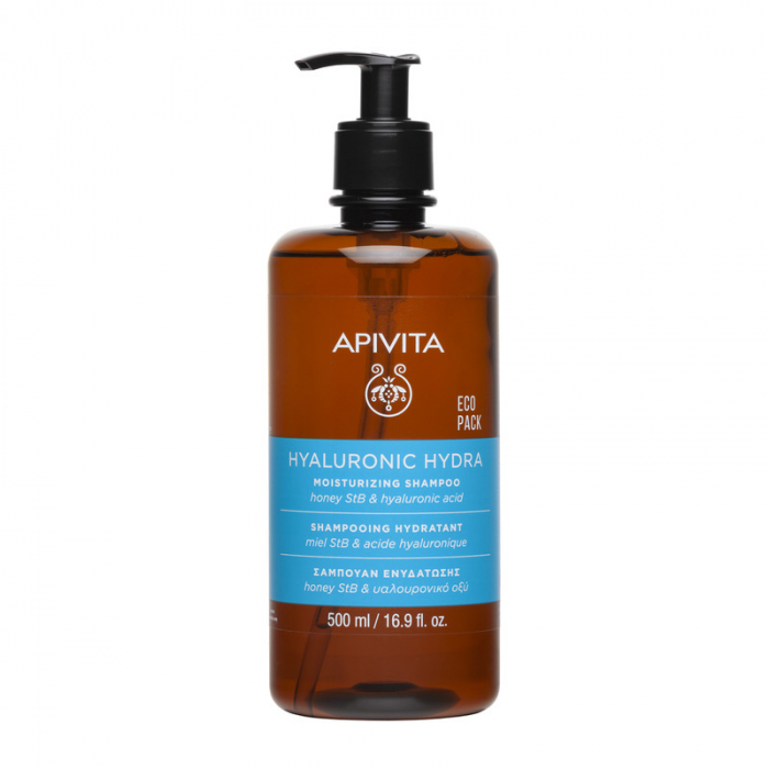 Sampon hidratant, HYALURONIC HYDRA, 500 ml, Apivita [1]