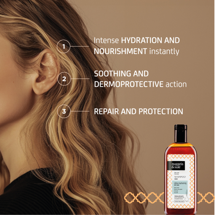 Sampon Ultra Hidratant pentru par uscat sau foarte uscat, 250ml, Nuggela&Sule [4]
