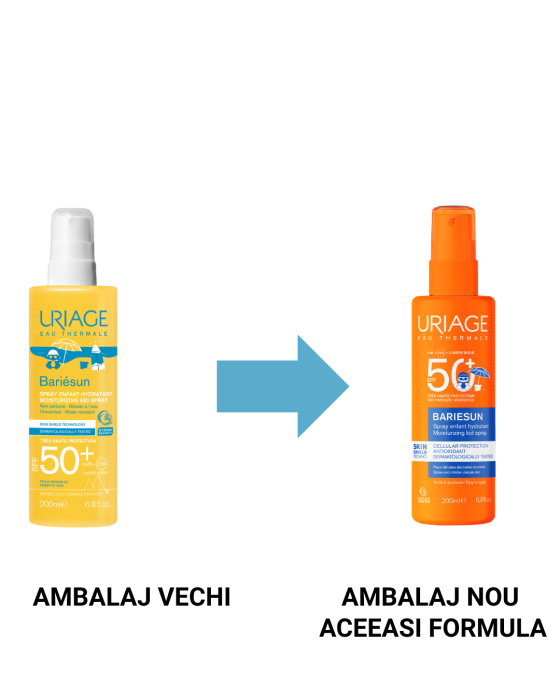 Spray protectie solara copii BARIESUN SPF50+ 200ml, Uriage [2]