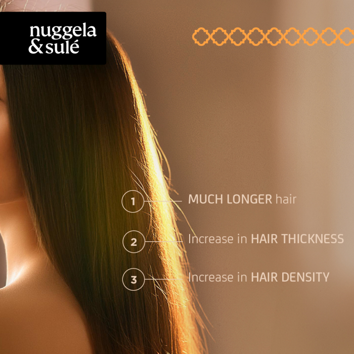 Tratament pentru cresterea parului MAKE IT LONGER KIT Sampon 250ml + Ser 70ml, Nuggela&Sule [3]