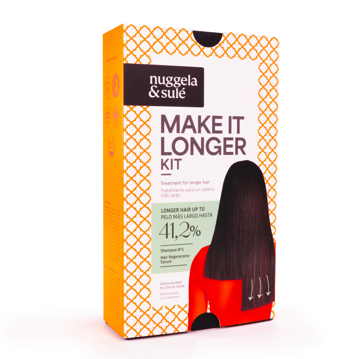 Tratament pentru cresterea parului MAKE IT LONGER KIT Sampon 250ml + Ser 70ml, Nuggela&Sule [4]