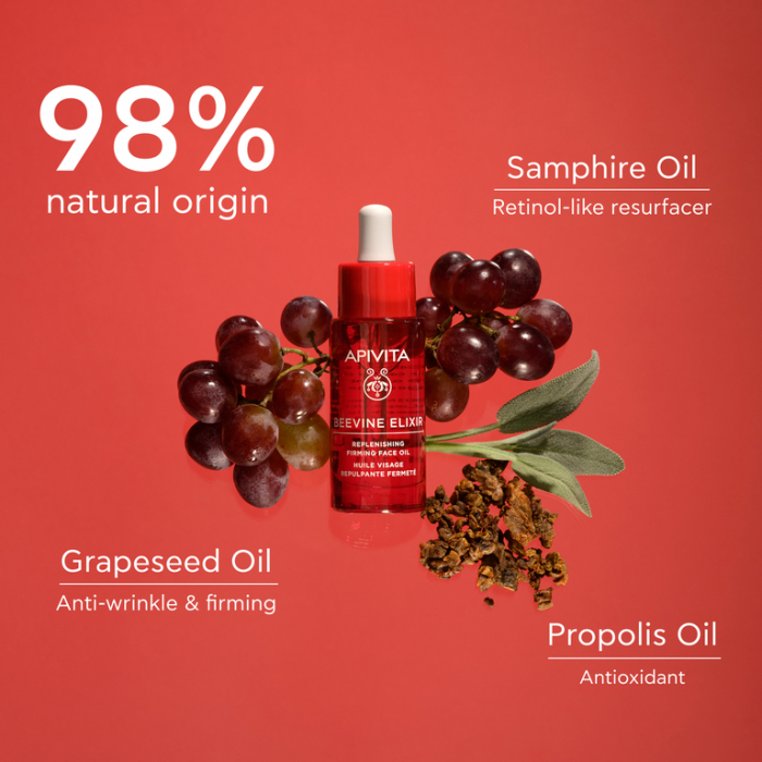 Ulei pentru ten Beevine Elixir, 30 ml, Apivita [4]