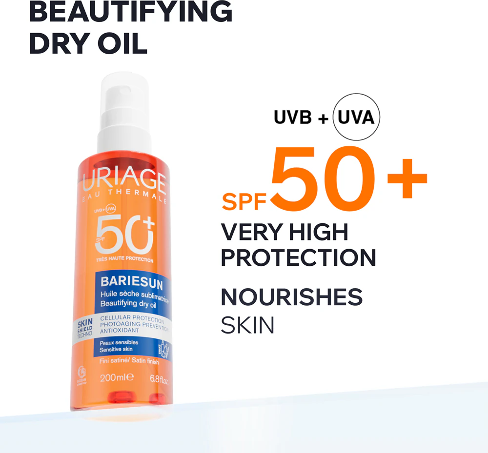Ulei uscat protectie solara BARIESUN  SPF50+ 200ml, Uriage [4]