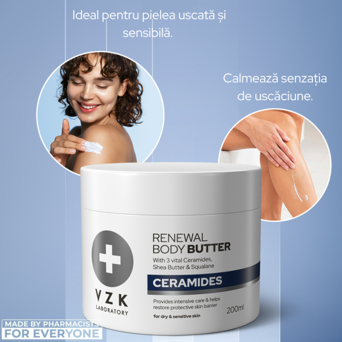 Unt de corp CERAMIDES VZK, 200 ML, [2]
