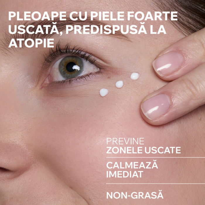 XEMOSE C8+ Cremă hrănitoare calmantă pentru conturul ochilor, 15ml, Uriage [2]