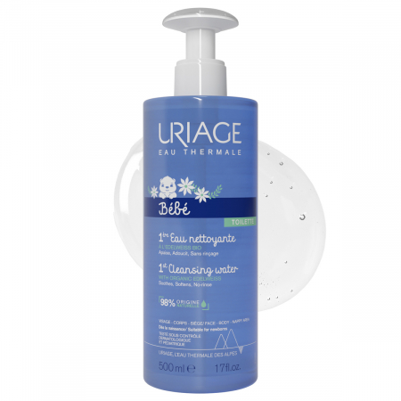 Curatare - 1er BEBE Apa de curatare, 500 ml, Uriage