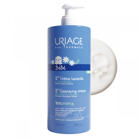 Curatare - 1er BEBE Crema de curatare, 1000 ml, Uriage