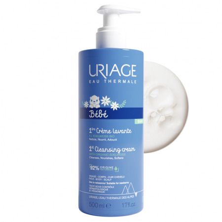 Curatare - 1er BEBE Crema de curatare 500 ml, Uriage