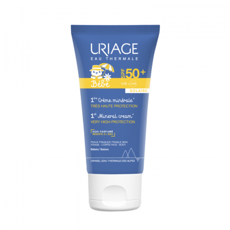 INGRIJIRE BEBE - 1er BEBE Crema minerala SPF50, 50 ml, Uriage