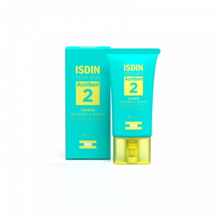 Acnee - ACNIBEN Gel crema matifiant, 40 ml, Isdin