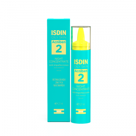 Acnee - Ser concentrat de noapte anti-imperfectiuni Acniben, 27 ml, Isdin