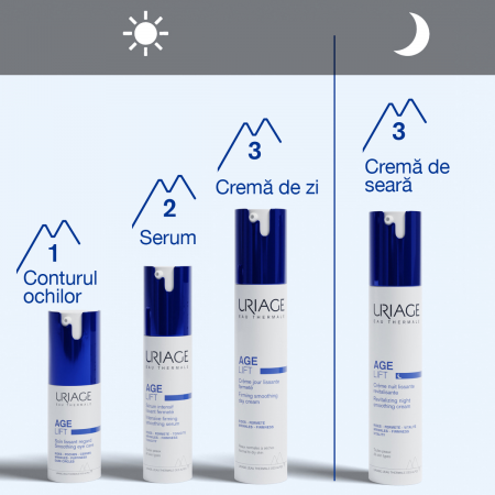 AGE LIFT Crema detox revitalizanta de noapte 40 ml, Uriage [6]