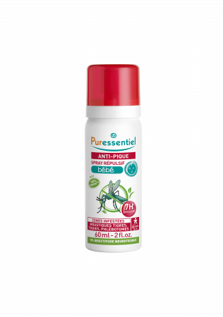 Anti-Sting Spray repelent Baby, 60 ml, Puressentiel [1]