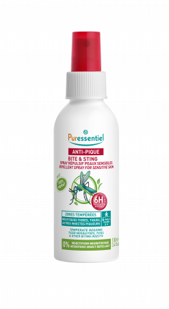 Anti-sting Spray repelent pentru piele sensibila, 60 ml, Puressentiel [0]