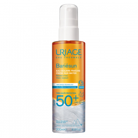 Fata - Apă cu protecție solară BARIESUN SPF50+, 200ml, Uriage