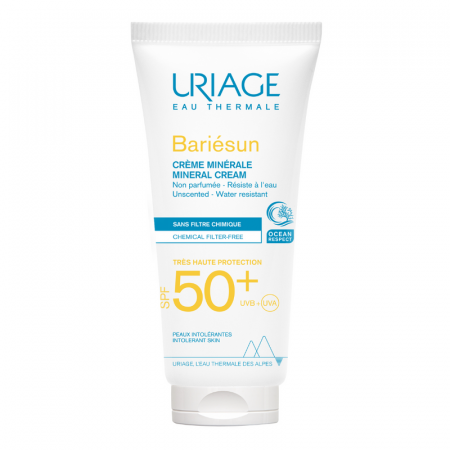 PROTECTIE SOLARA - BARIESUN Crema minerala protectie solara SPF50+, 100 ml, Uriage