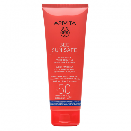 Fata - Bee Sun Safe lapte corp & ten SPF50, 200 ml, Apivita