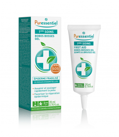 BEBE SI COPII - Gel pentru umflaturi si vanatai cu 33 de uleiuri esentiale, BUMPS & BRUISES, 20ml, Puressentiel