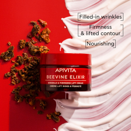 Antiage/Antirid - Crema bogata Beevine Elixir, 50 ml, Apivita