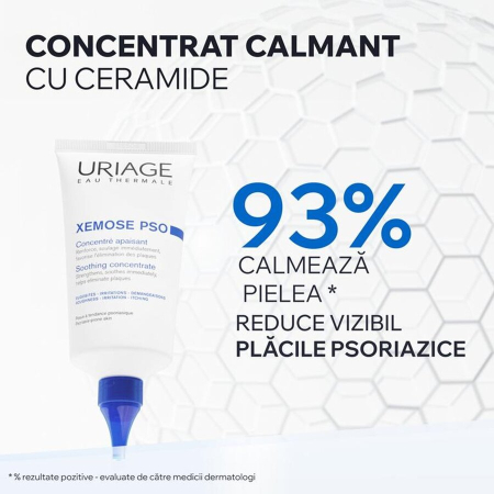 Crema calmanta pentru psoriazis Xemose C8+ PSO, 150 ml, Uriage [4]