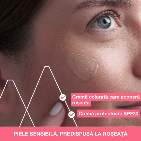 Crema CC anti-roseata cu SPF 30 Roseliane, 40 ml, Uriage [1]