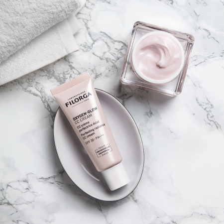 Produse - Crema CC pentru stralucire si netezire OXYGEN-GLOW SPF 30, 40ml, FILORGA