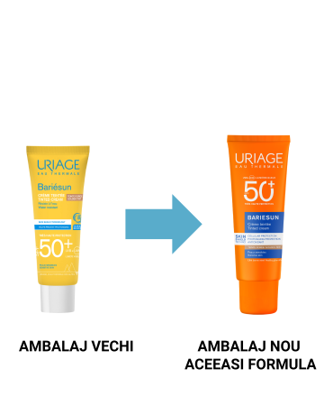 Crema colorata protectie solara BARIESUN nuanta GOLD SPF50+  50ml [1]