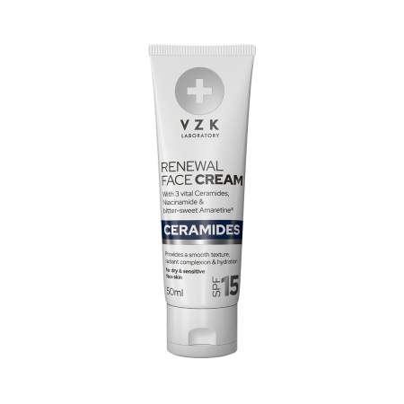 PROTECTIE SOLARA - Crema de fata cu ceramide CERAMIDES, VZK, 50ML