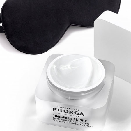 Produse - Crema de noapte pentru corectie riduri TIME FILLER, 50ml, FILORGA