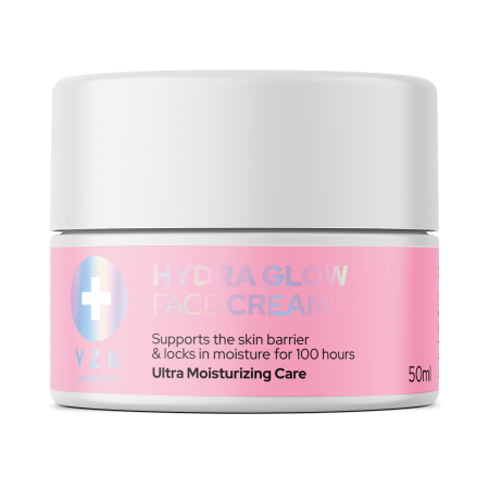 Luminozitate - Crema hidratanta cu efect Glass Skin, HYDRA GLOW, VZK, 50 ML